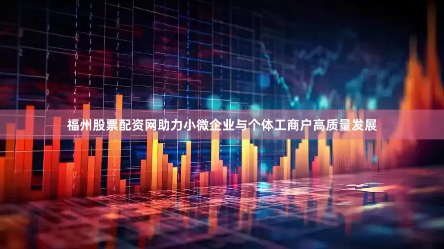 福州股票配资网助力小微企业与个体工商户高质量发展