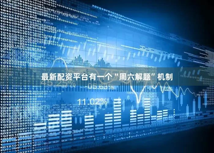 最新配资平台有一个“周六解题”机制