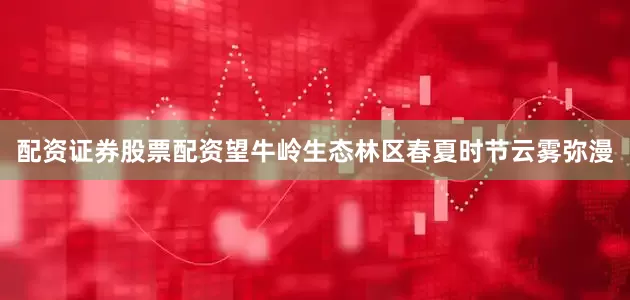 配资证券股票配资望牛岭生态林区春夏时节云雾弥漫