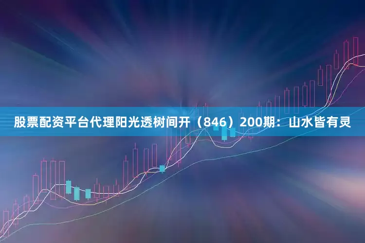 股票配资平台代理阳光透树间开（846）　　200期：山水皆有灵
